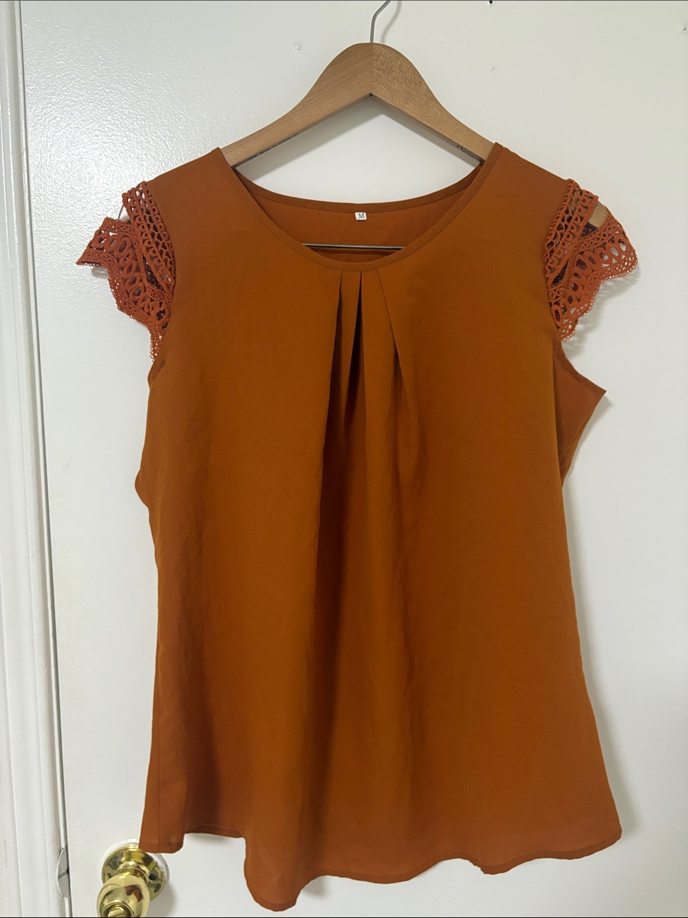 SHEIN Rust Cap Sleeve Camisole